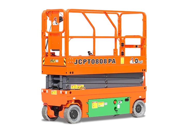 Ножничный  подъемник без гидравлической системы Dingli JCPT0808PA