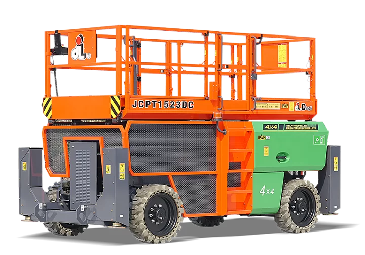 Ножничный подъемник Внедорожный электрический 4WD и 2WS Dingli JCPT1523DCB