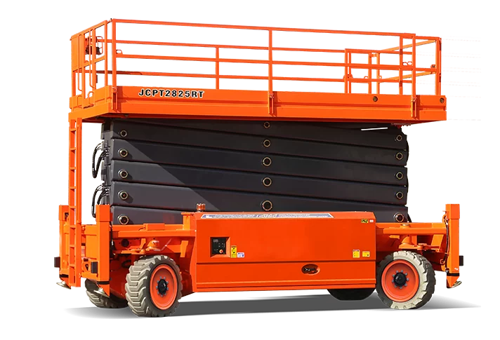 Ножничный подъемник  Внедорожный дизельный 4WD и 4WS Dingli JCPT2825RT